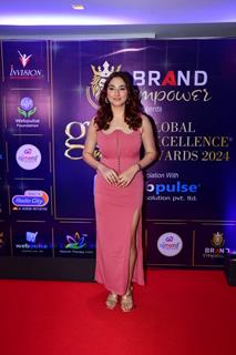 Disha Parmar grace the Global Excellence Awards 2024