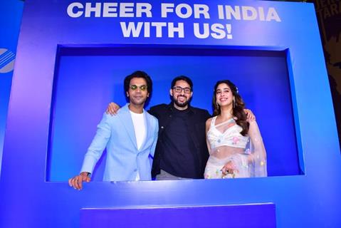 Rajkummar Rao and Janhvi Kapoor snapped at the song launch Dekha Tenu from Mr. & Mrs. Mahi movie