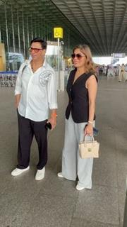 Madhur Bhandarkar snapped at the mumbai airport