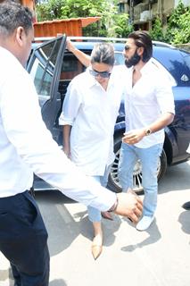 Deepika Padukone and Ranveer Singh snapped after their Lok Sabha Election voting