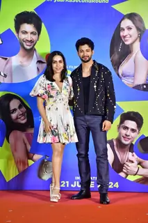 Rohit Saraf and Naila Grrewal snapped for the Title Track Launch of Ishq Vishq Rebound