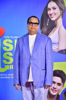 Ramesh Taurani snapped for the Title Track Launch of Ishq Vishq Rebound