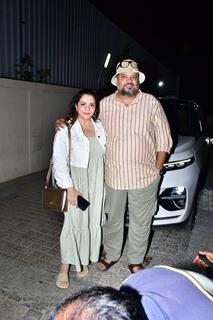 Tushar Hiranandani grace the screening of Mr And Mrs Mahi