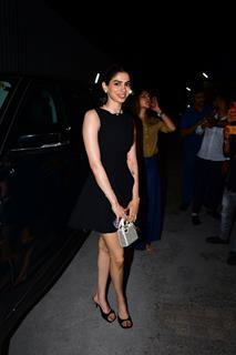 Khushi Kapoor grace the screening of Mr And Mrs Mahi