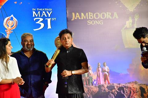 Sukhwinder Singh attend the song launch of Jamboora and Zara Muskura for upcoming film Chhota Bheem and the Curse of Damyaan