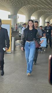 Ananya Panday snapped at the airport