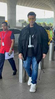Karan Johar snapped at the airport