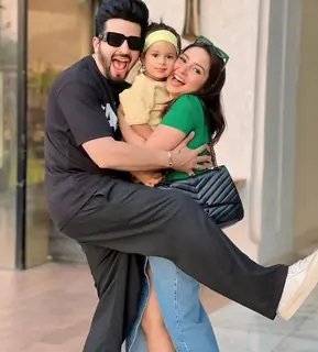 Dheeraj Dhoopar with his family