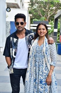 Sargun Mehta and Ravi Dubey  snapped in Andheri