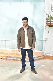 Sunny Singh snapped promoting their upcoming film Luv ki Arrange Marriage