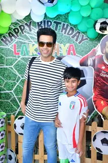 Tusshar Kapoor attend Tusshar Kapoor's son Laksshya Kapoor birthday party