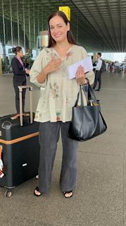 Dia Mirza spotted at the airport