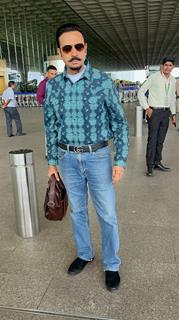 Gulshan Grover spotted at the airport