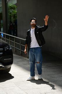 Varun Dhawan snapped leaving from hospital