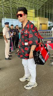Karan Johar snapped on the airport