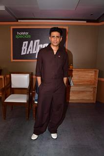 Gulshan Devaiah snapped for the promotion of series Bad Cop