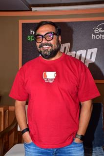 Anurag Kashyap snapped for the promotion of series Bad Cop