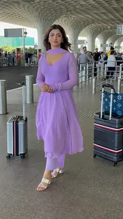 Akanksha Puri spotted at the airport