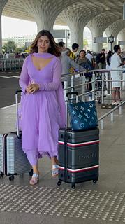 Akanksha Puri spotted at the airport