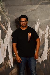 Sharad Kelkar attend the screening of Munjya