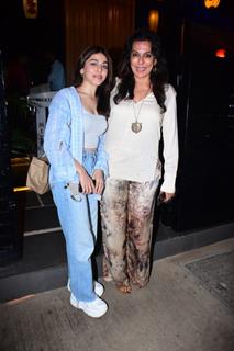 Pooja Bedi and Alaya Furniturewalla snapped in the city