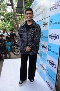 Manish Malhotra snapped at Nupur Sanon's fashion brand launch No Boundaries