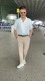 Anil Kapoor snapped at the airport