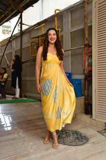 Gauahar Khan snapped in the city