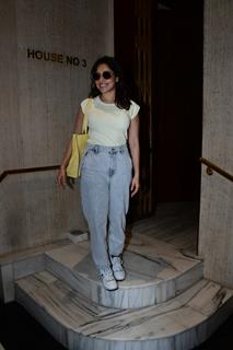 Nushrratt Bharuccha snapped in the city