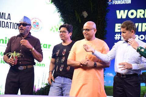 Shaan attend Bhoomi Namaskar Campaign to celebrate Environment Day