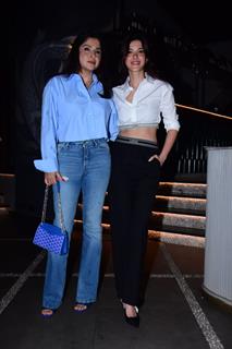 Shanaya Kapoor snapped at Torii restaurant in Khar