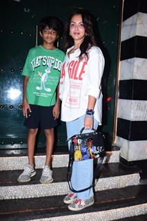 Seema Khan snapped at Torii restaurant in Khar