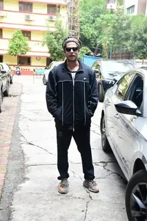 Jibraan Khan snapped outside the gym