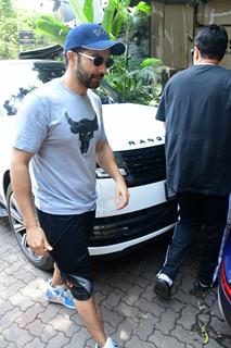 Varun Dhawan snapped outside cafe in Bandra