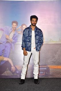 Rohit Saraf snapped at the trailer launch of Ishq Vishk Rebound