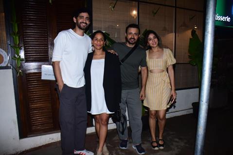 Gaurav Kapoor, Kritika Kamra, Masaba Gupta and Satyadeep Misra snapped at bandra 