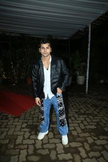 Siddharth Nigam snapped at the Sweety Walia Birthday Bash