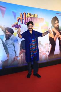 Yashpal Sharma snapped at the premiere of Kudi Haryane Val Di