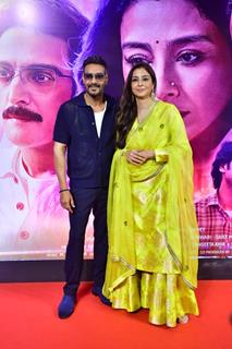 Ajay Devgn and Tabu attend Auron Mein Kahan Dum Tha trailer launch