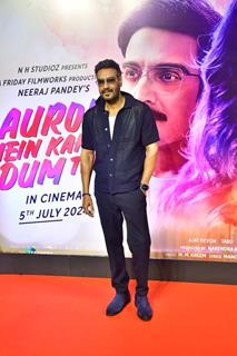 Ajay Devgn attend Auron Mein Kahan Dum Tha trailer launch