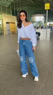 Karishma Tanna spotted at the airport