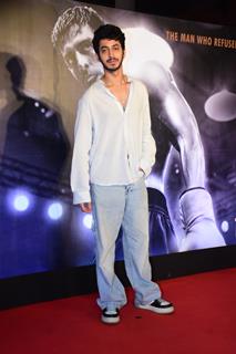 Mihir Ahuja grace the screening of Chandu Champion