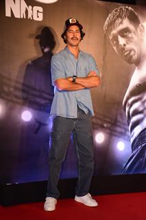 Dino Morea grace the screening of Chandu Champion