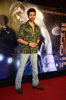 Kartik Aaryan grace the screening of Chandu Champion