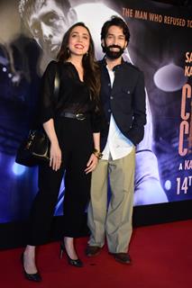 Nakuul Mehta and Jankee grace the screening of Chandu Champion