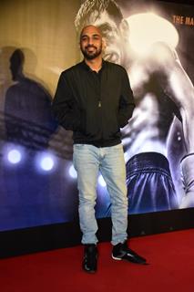 Sahil Khattar grace the screening of Chandu Champion