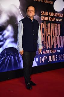 Asif Bhamla grace the screening of Chandu Champion