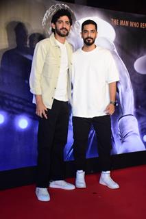 Angad Bedi and Gaurav Kapoor grace the screening of Chandu Champion