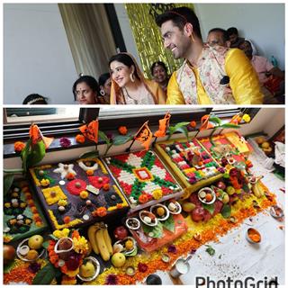 Rohit Purohit and his wife Sheena Bajaj's housewarming pooja inside photos