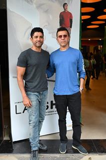 Farhan Akhtar and Ritesh Sidhwani snapped celebrating 20 years of Lakshya